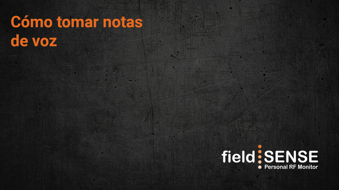 Cómo tomar notas de voz