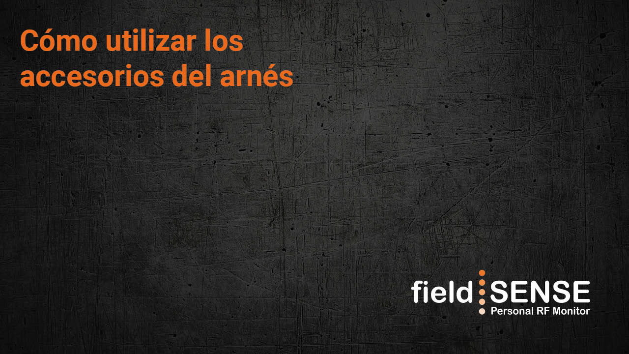 Cómo utilizar los accesorios del arnés